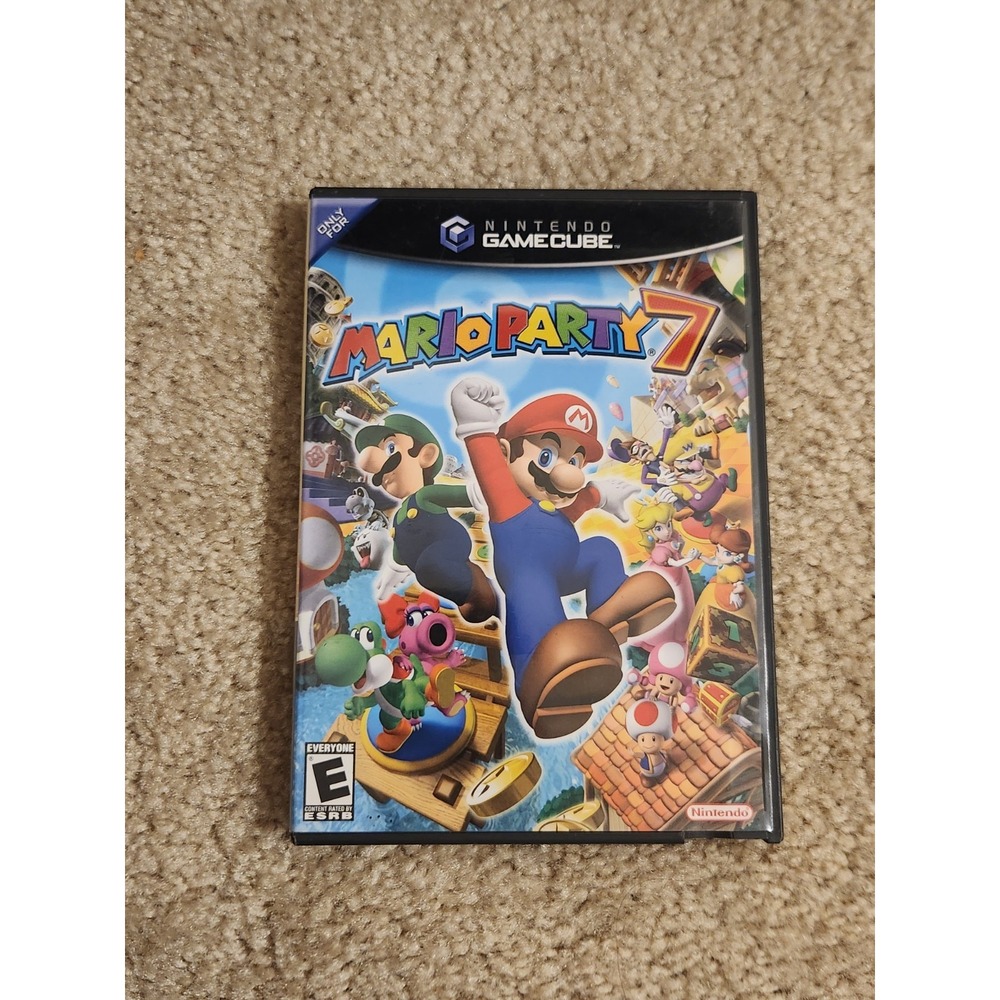 Mario Party 7 (GameCube, 2005) CASE ONLY NO GAME OR MANUAL